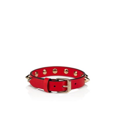 Pulsera Loubilink Christian Louboutin Mujer - Rojos/Dorados - 3200672BK65